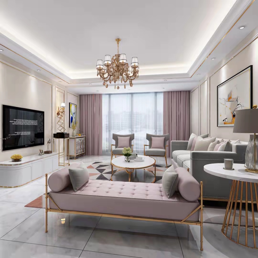 轻奢风装修效果图-1