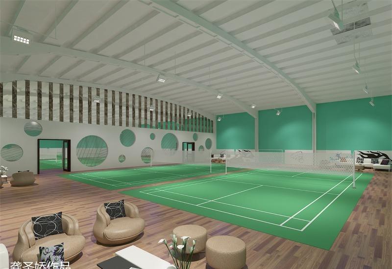 VIP 球场休闲区设计，打造高品质运动空间-10