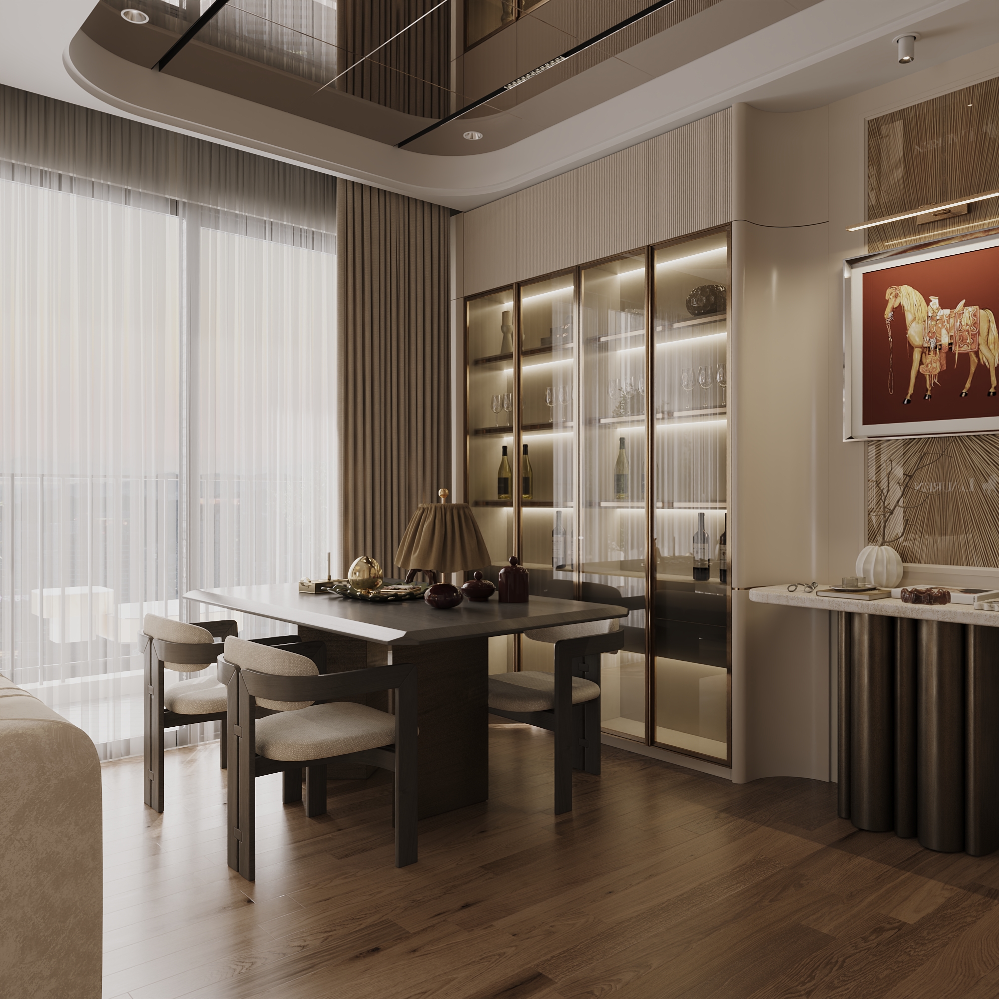 LUX APARTMENT 客餐厅-5