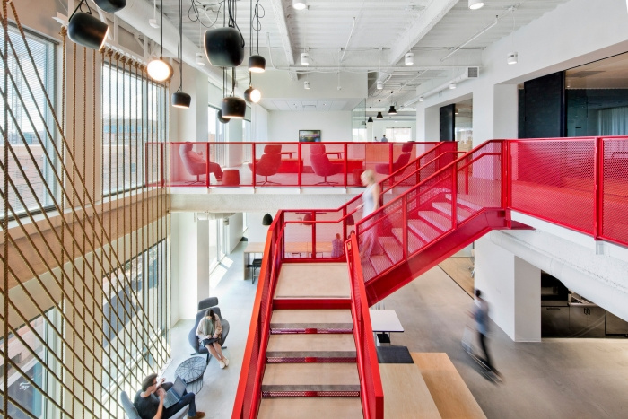 美国格林维尔 EP+Co.现代工业风办公空间-8