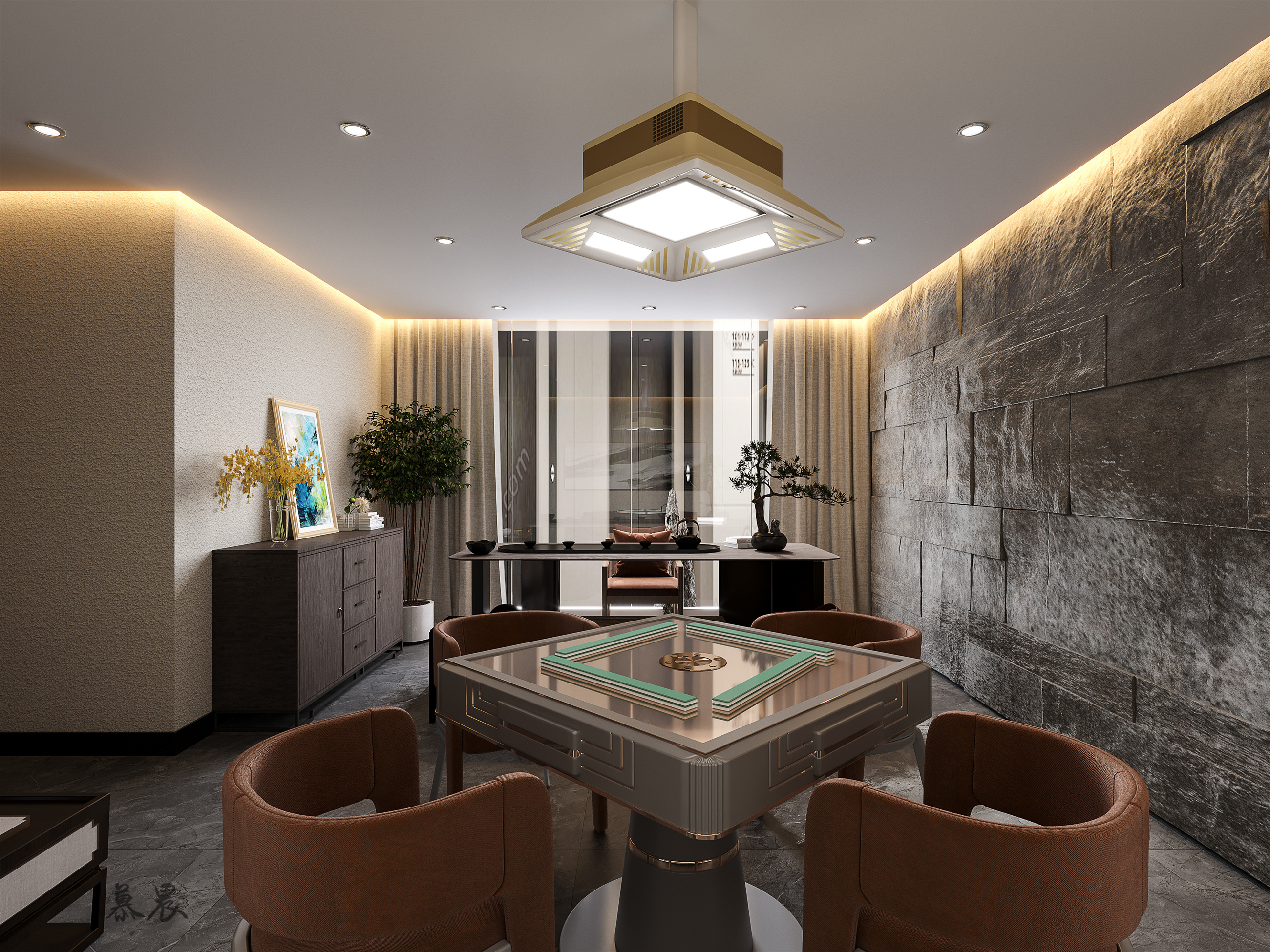 麻将馆设计|让麻将文化年轻起来-6