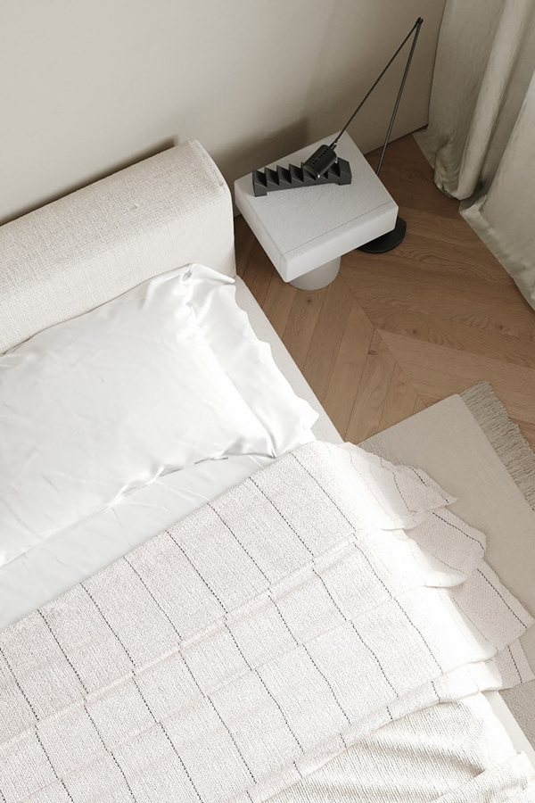 90㎡简约风住宅设计 超优雅 超有气质！-19