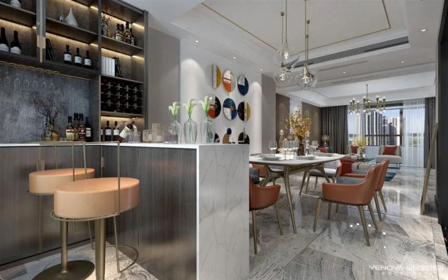 五大餐厅设计风格 · 打造温馨家居空间丨中国唐山丨业之峰-43