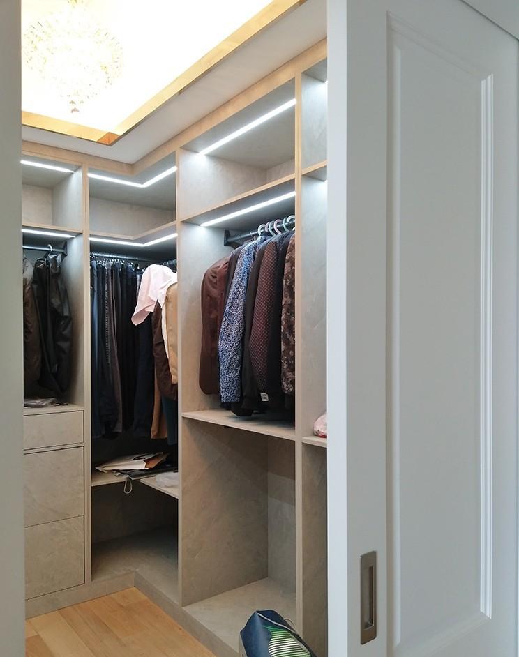 魔都 40 平米宽敞客厅,精致江景大房定制案例-39