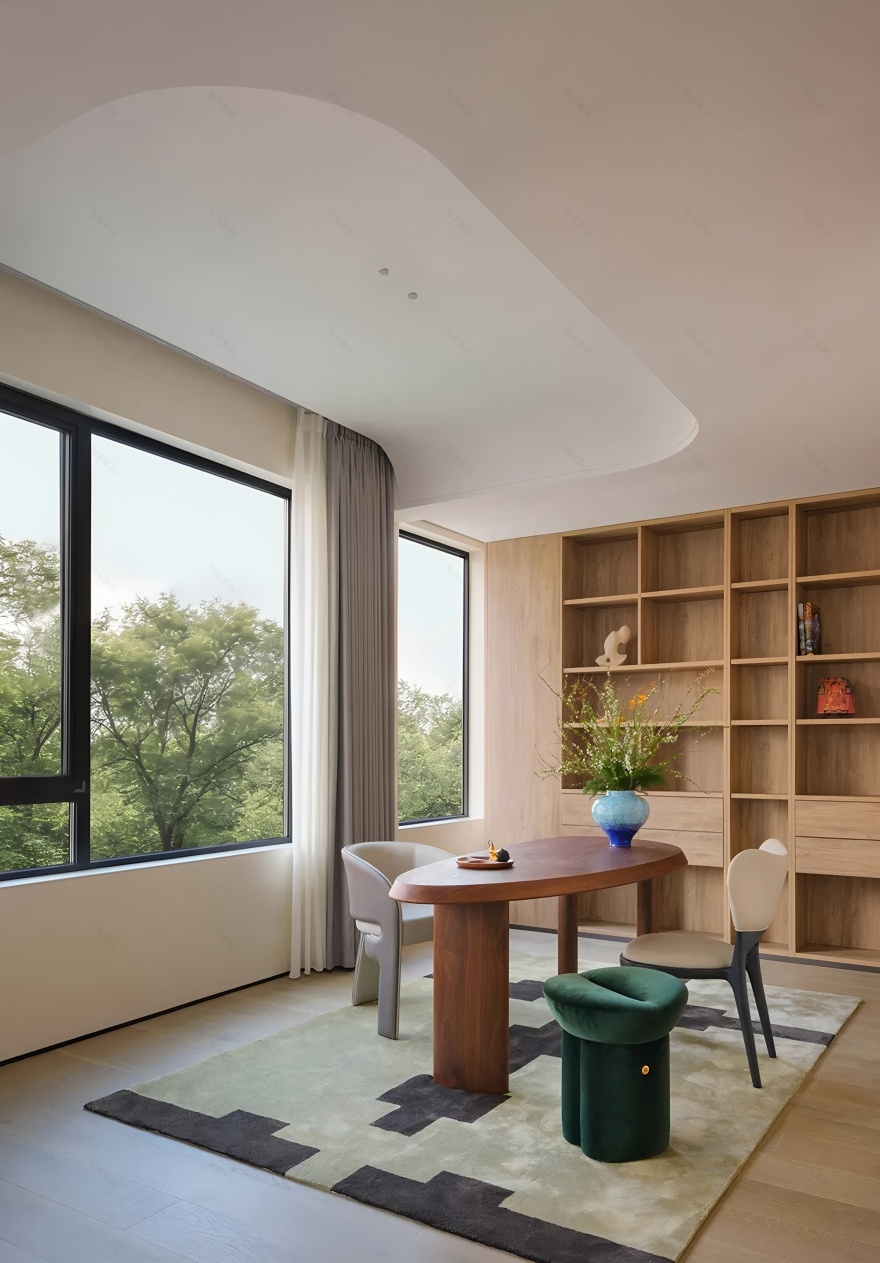 成都460㎡叠拼别墅:一个理想的家 · STUDIO·Y余颢凌设计丨中国成都丨STUDIO.Y室内设计事务所,尚舍家软装-55