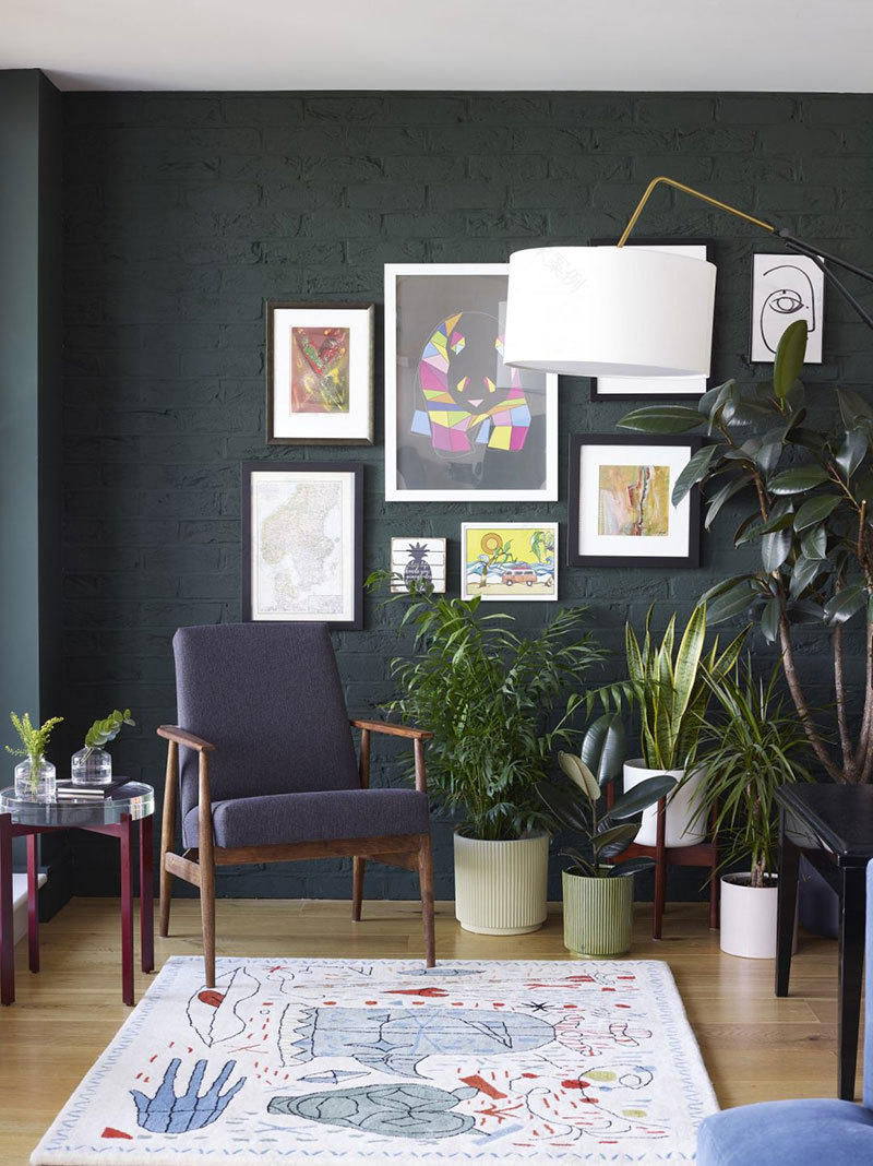 伦敦时尚公寓 | 色彩与纹理的完美融合-8