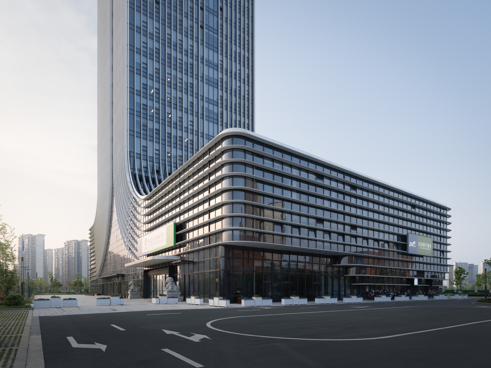 海盐农商银行总行办公大楼丨中国嘉兴丨浙江大学建筑设计研究院-50