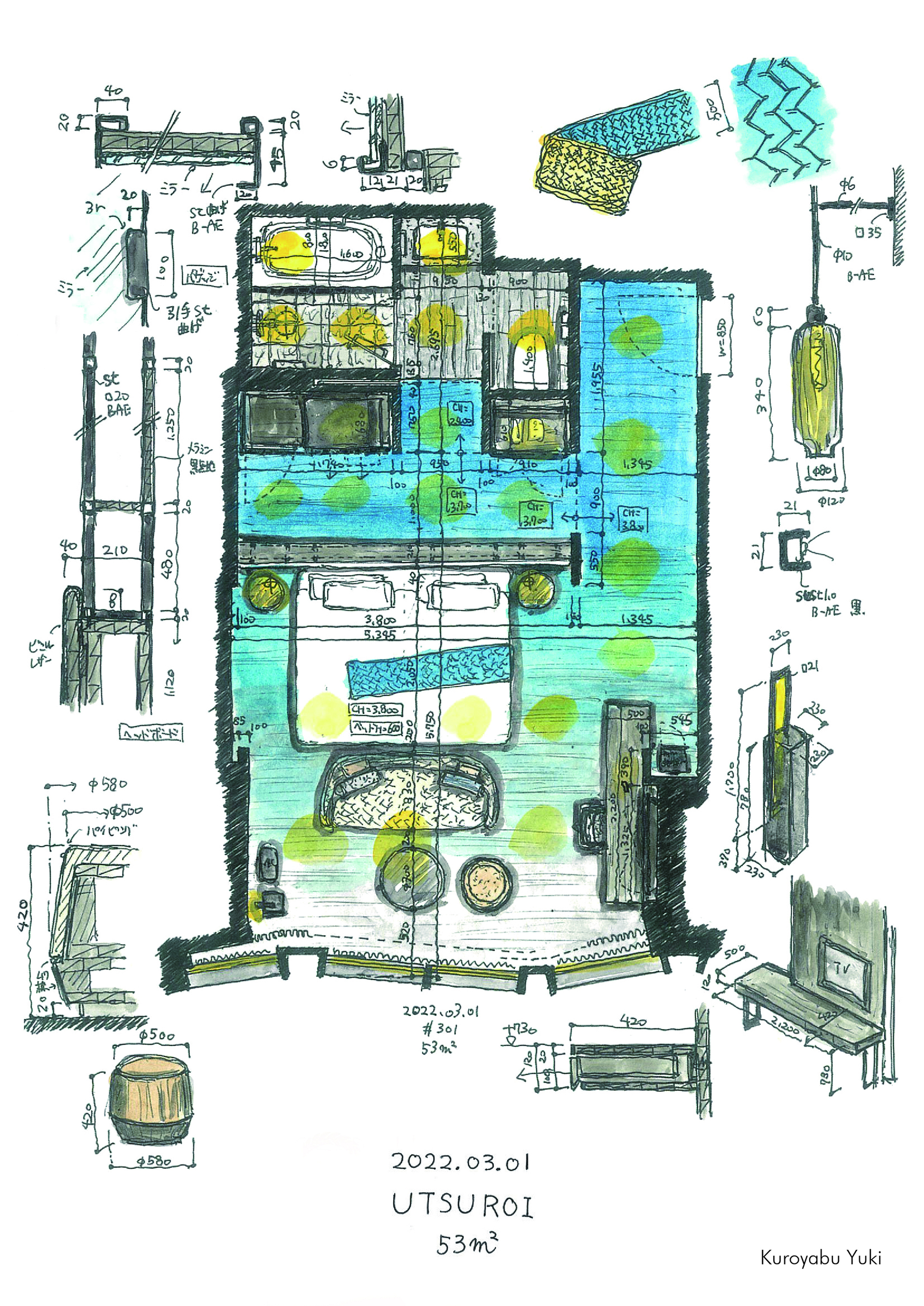 京都四条里士满尊贵酒店丨日本京都丨Takenaka Corporation-25