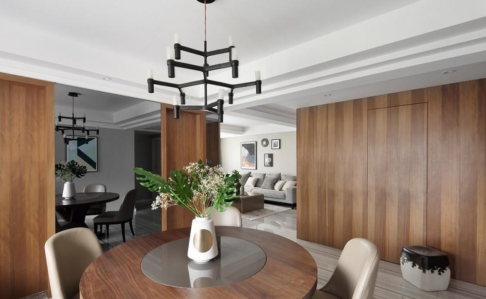 北欧风清新简约家，木色与绿的和谐搭配-19