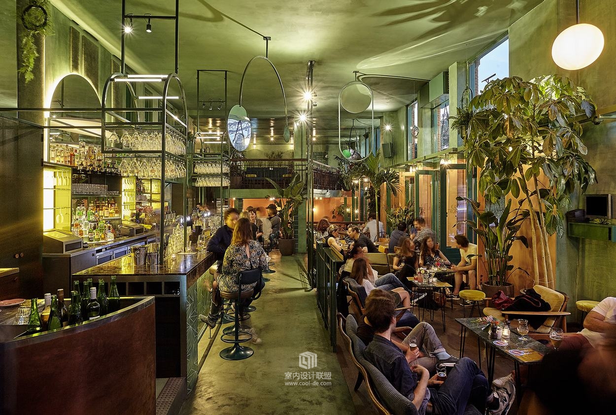 街角雨林，都市绿野 - 阿姆斯特丹酒吧设计-27