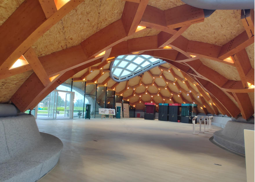 揭秘大跨度互承式木构奇迹-天府农博园-34