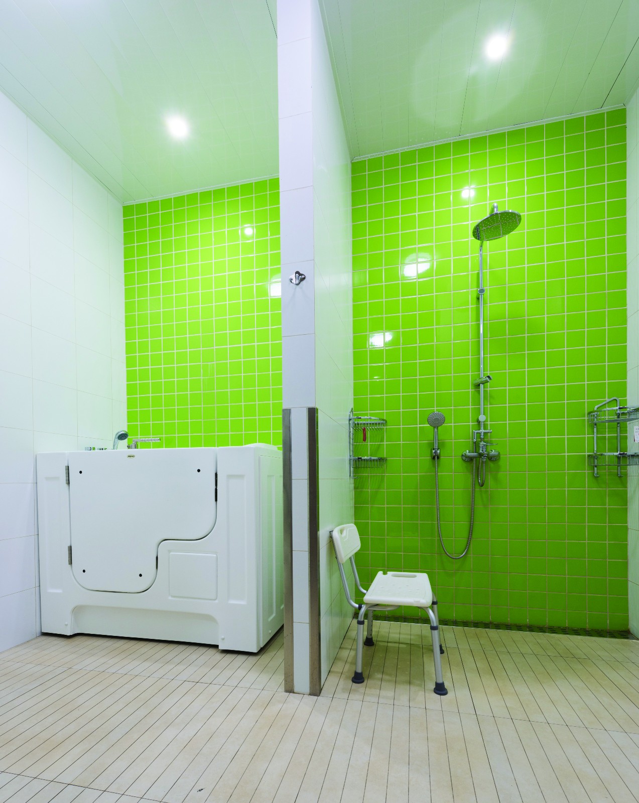 瑞芝康健养老公寓 | 安全舒适的新中式公共空间设计-14