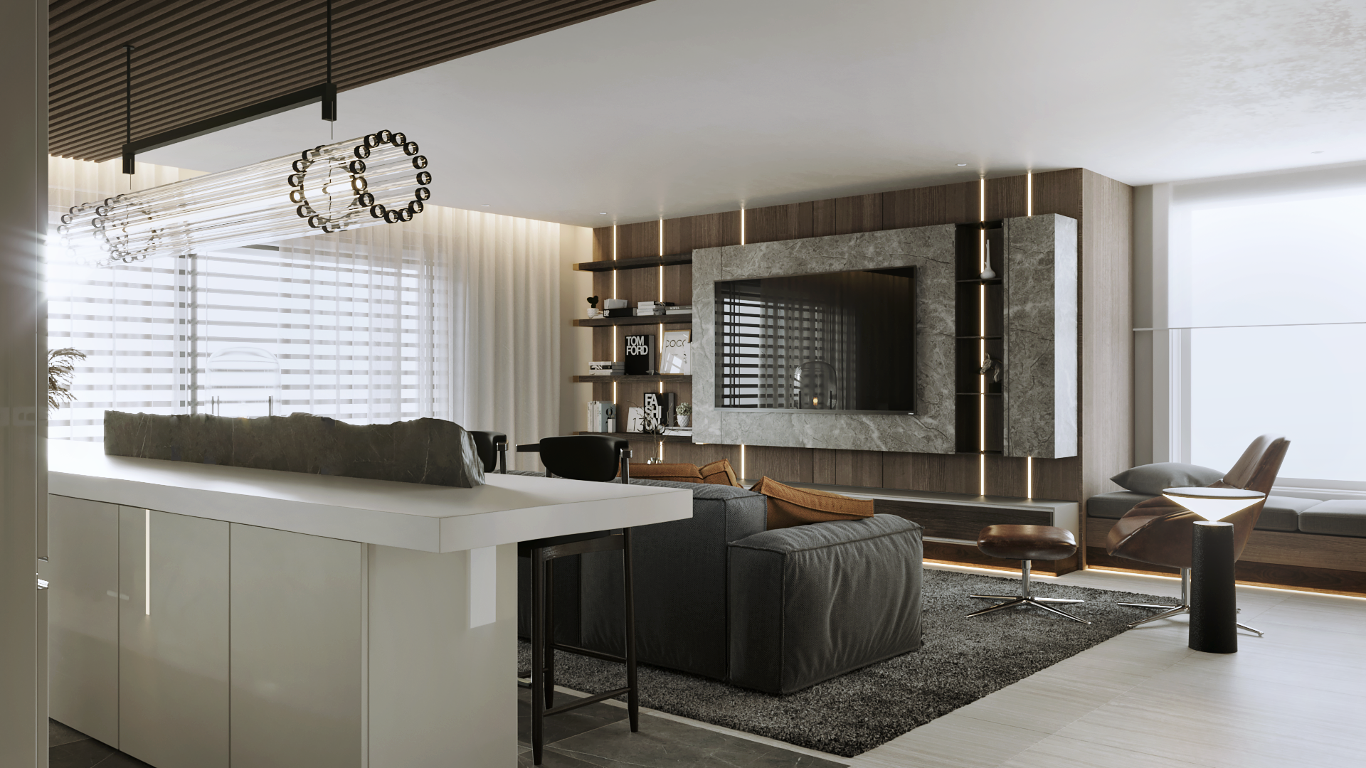 湖景小区中的别墅丨埃及开罗丨Amany Atef-99