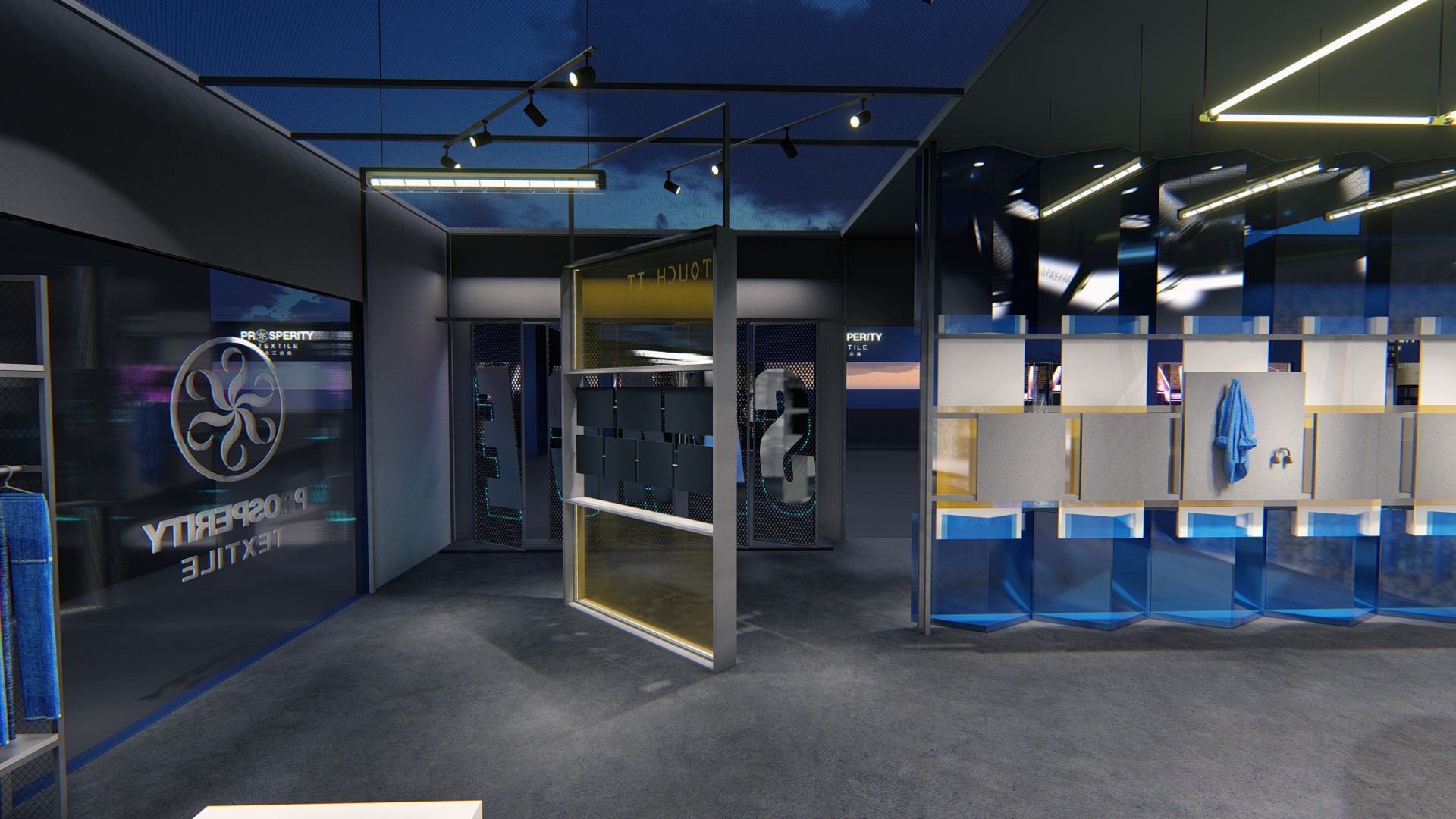 北江纺织（上海）2019 interTEXTILE 展示设计亮点-17