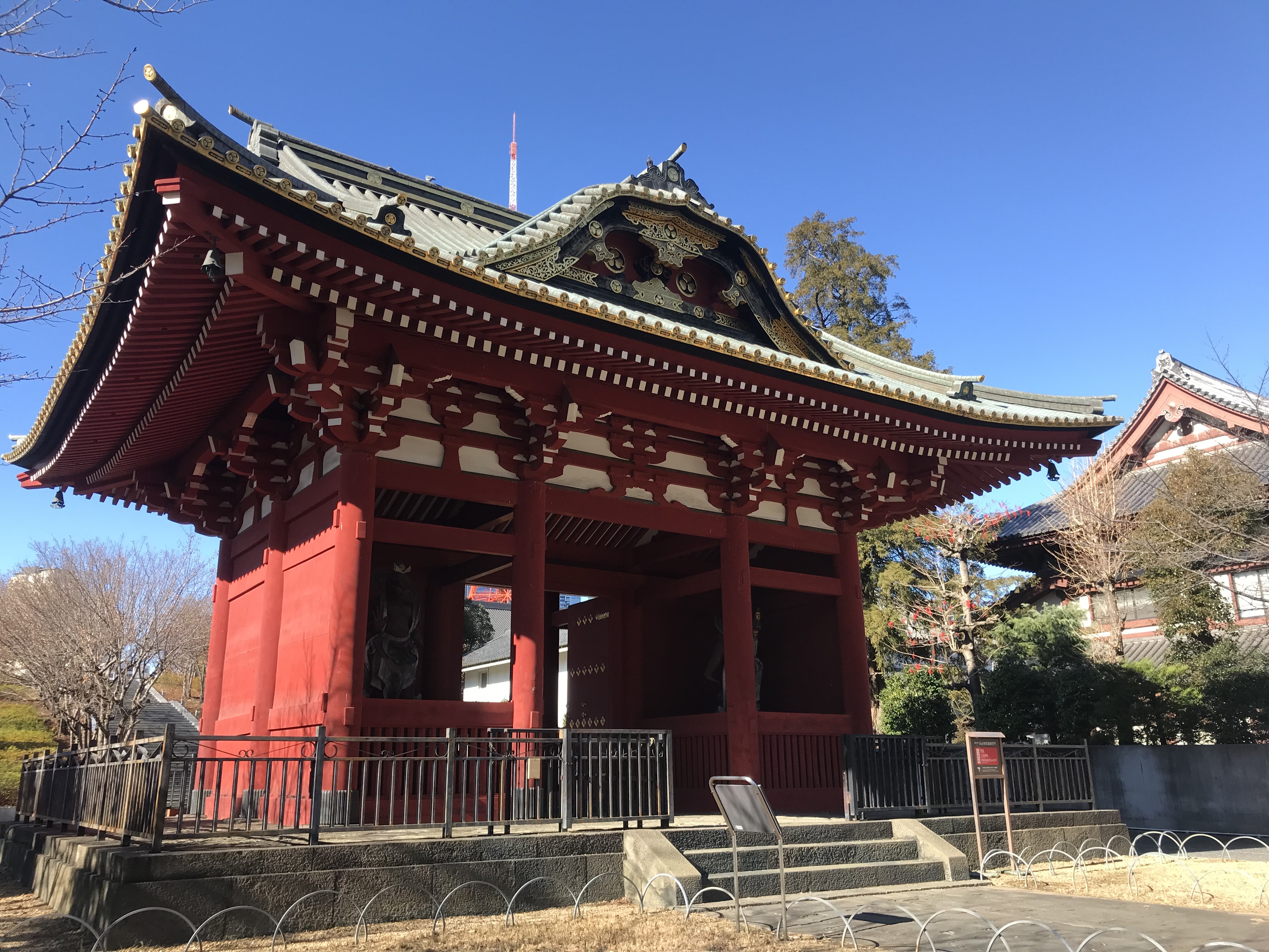 増上寺 （令和６年１月４日）Zojoji at Shiba Park-0