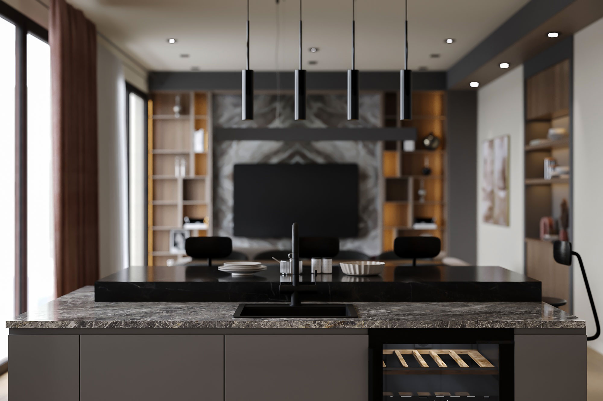 WILDWOOD TORONTO KITCHEN/FAMILY ROOM DESIGN-5