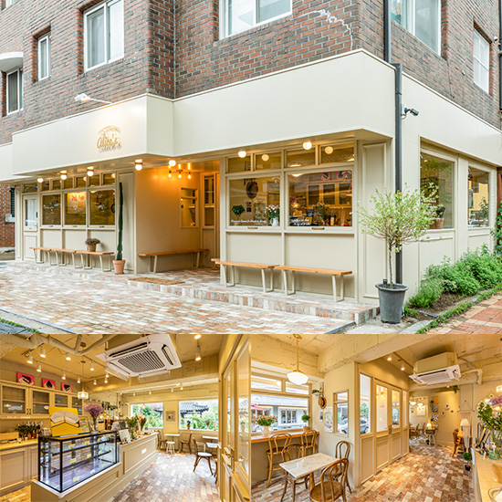 欧式家庭氛围的 30 平米蛋糕店设计-1