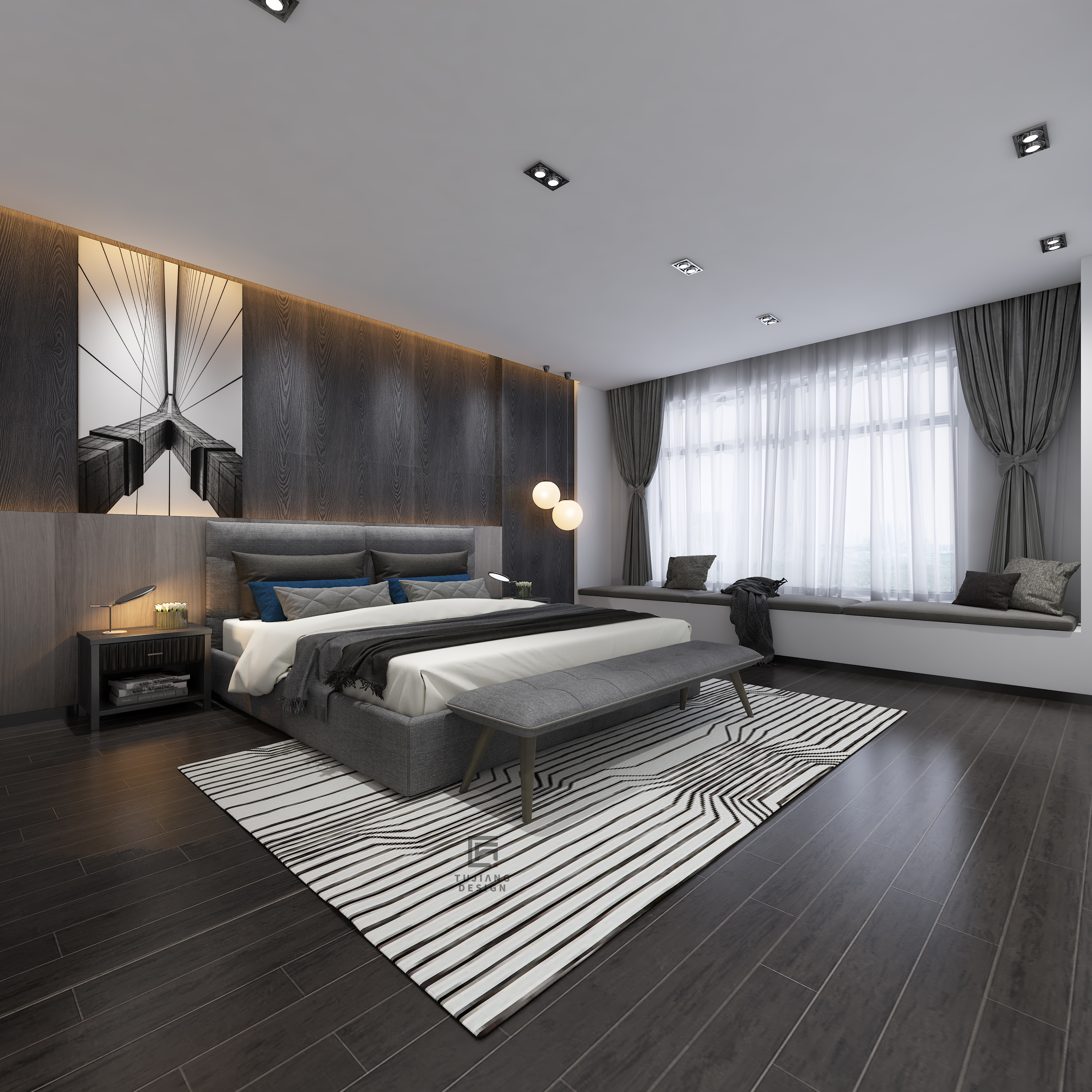 现代简约黑白灰，经典配色中的高级感-4