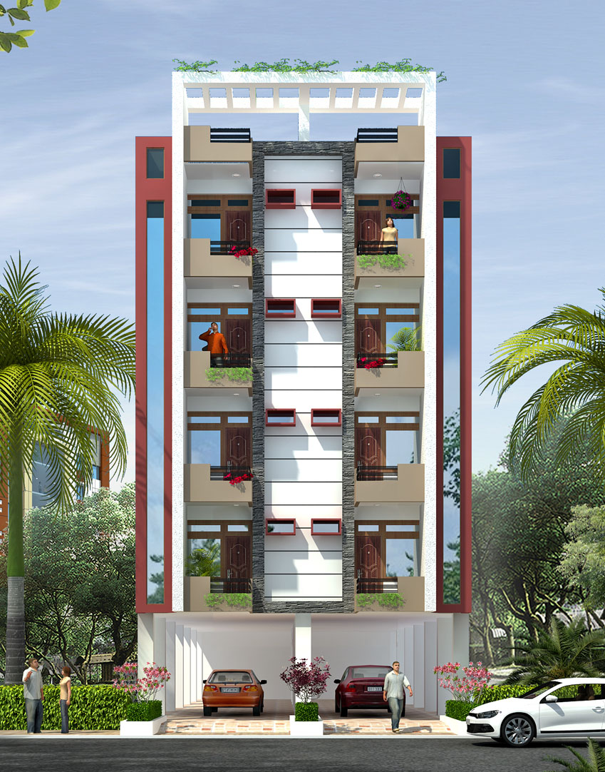 国际设计团队打造的城市公寓概念设计-1