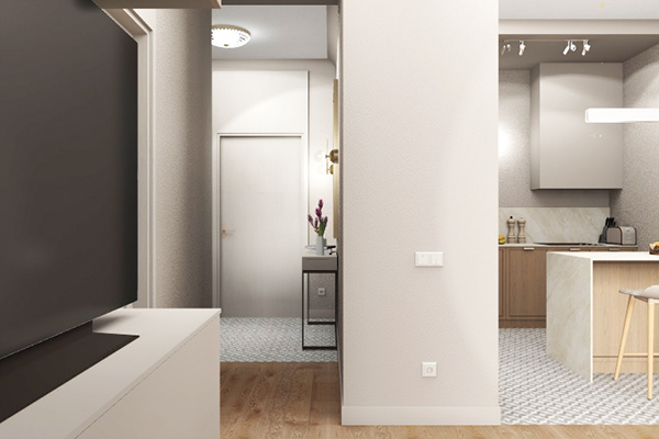 Design project of an apartment on Richkova Street-25