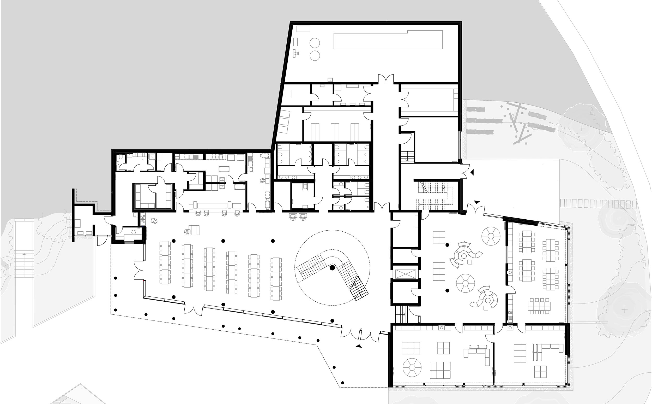 布隆贝格校园一期建设项目小学部分丨德国丨Spiecker Sautter Lauer Architekten-41