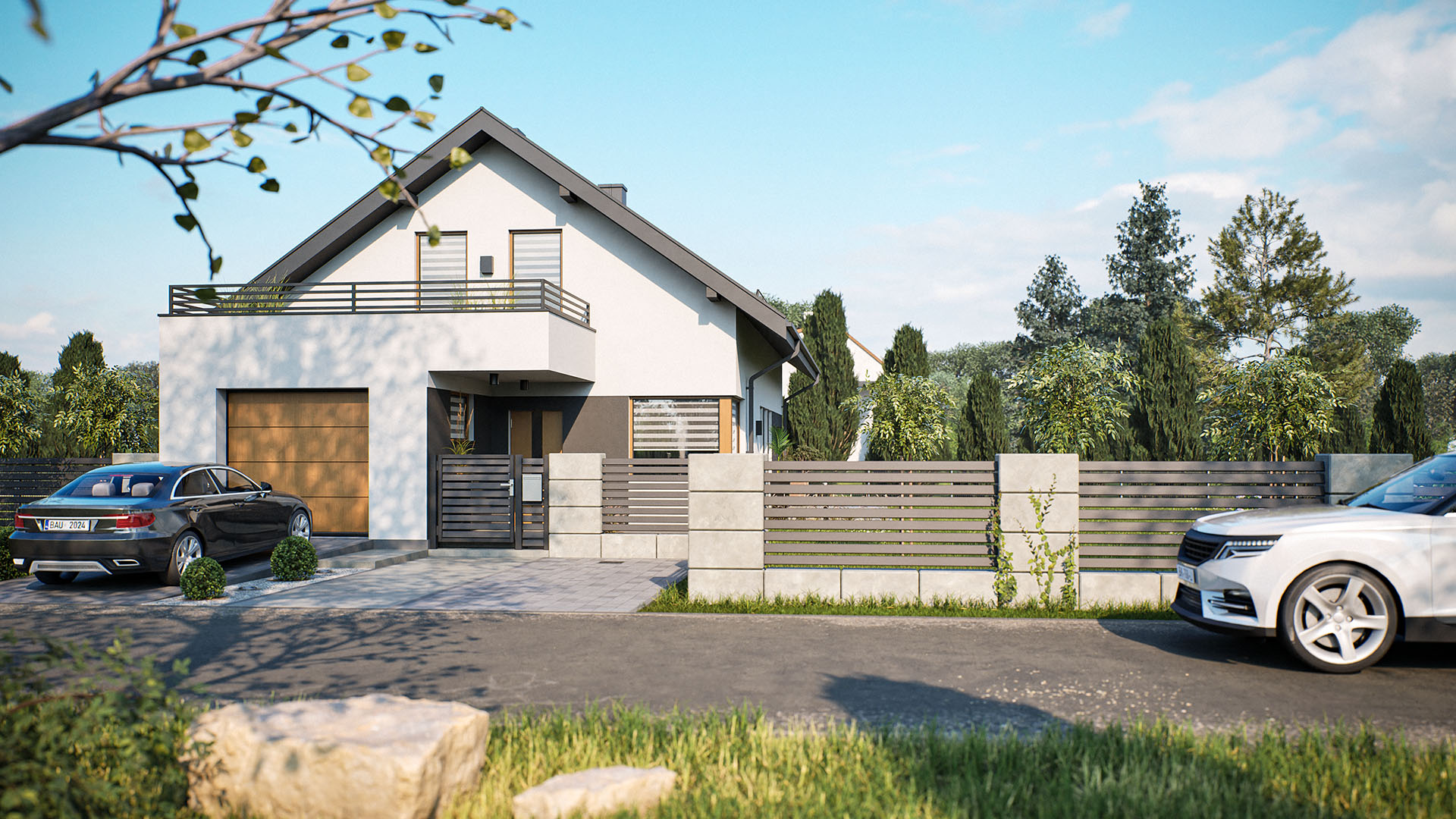 Modern Housing | Wizualizacje Architektoniczne 3D-9