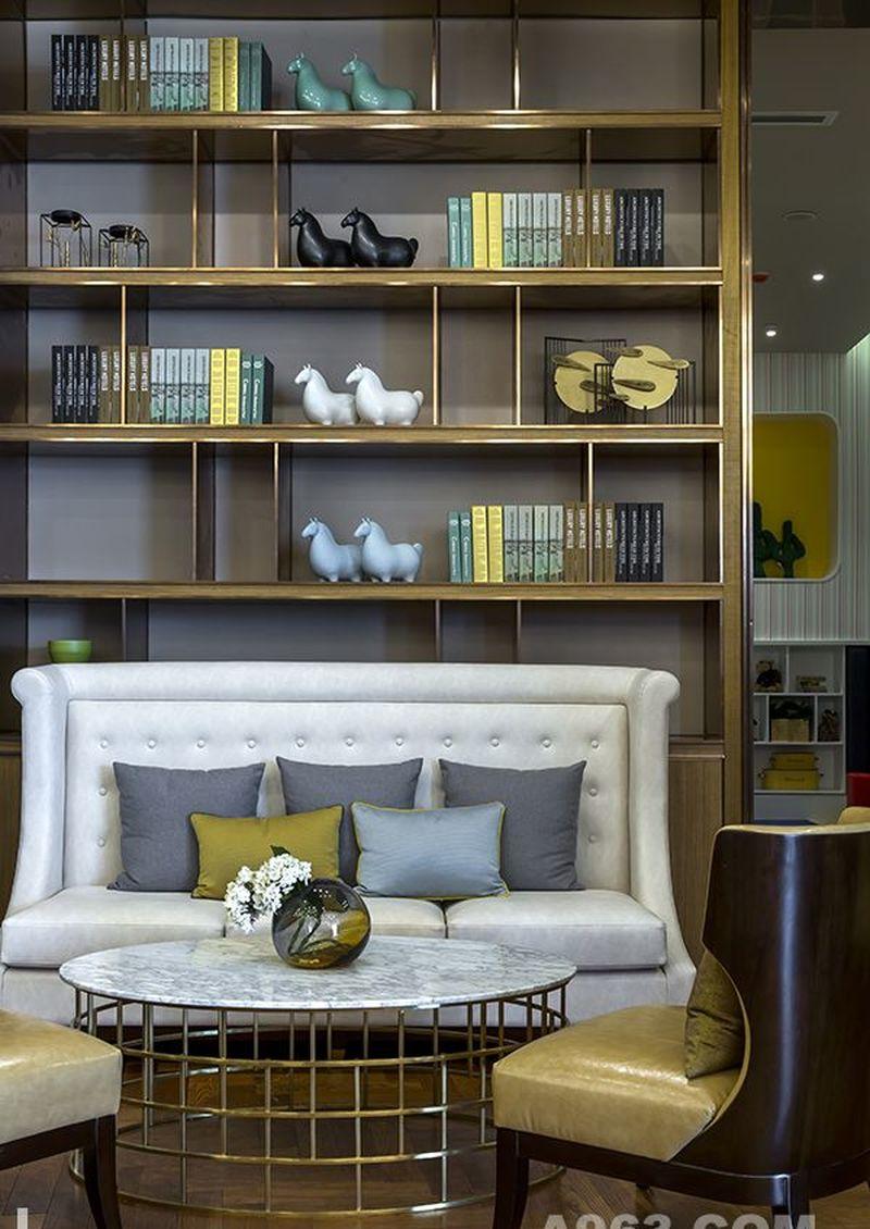 南京中交锦致售楼处 | 轻奢ART DECO风格，打造舒适尊贵空间-4