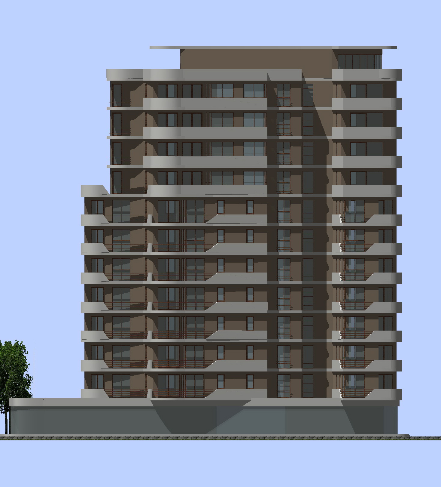 Petek 公寓建筑概念设计-14