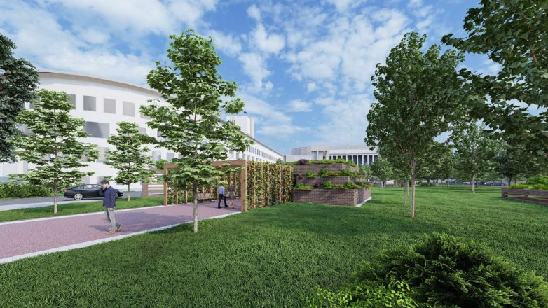 诺维萨德巴诺维纳地下车库上方地面景观设计项目丨待招标确定-27