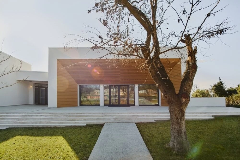 美国农场学校高中部大楼丨希腊丨406 architects-14