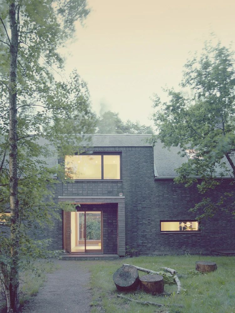 绿植落地窗房屋丨瑞典丨Jakobsson Pusterla arkitekter-25