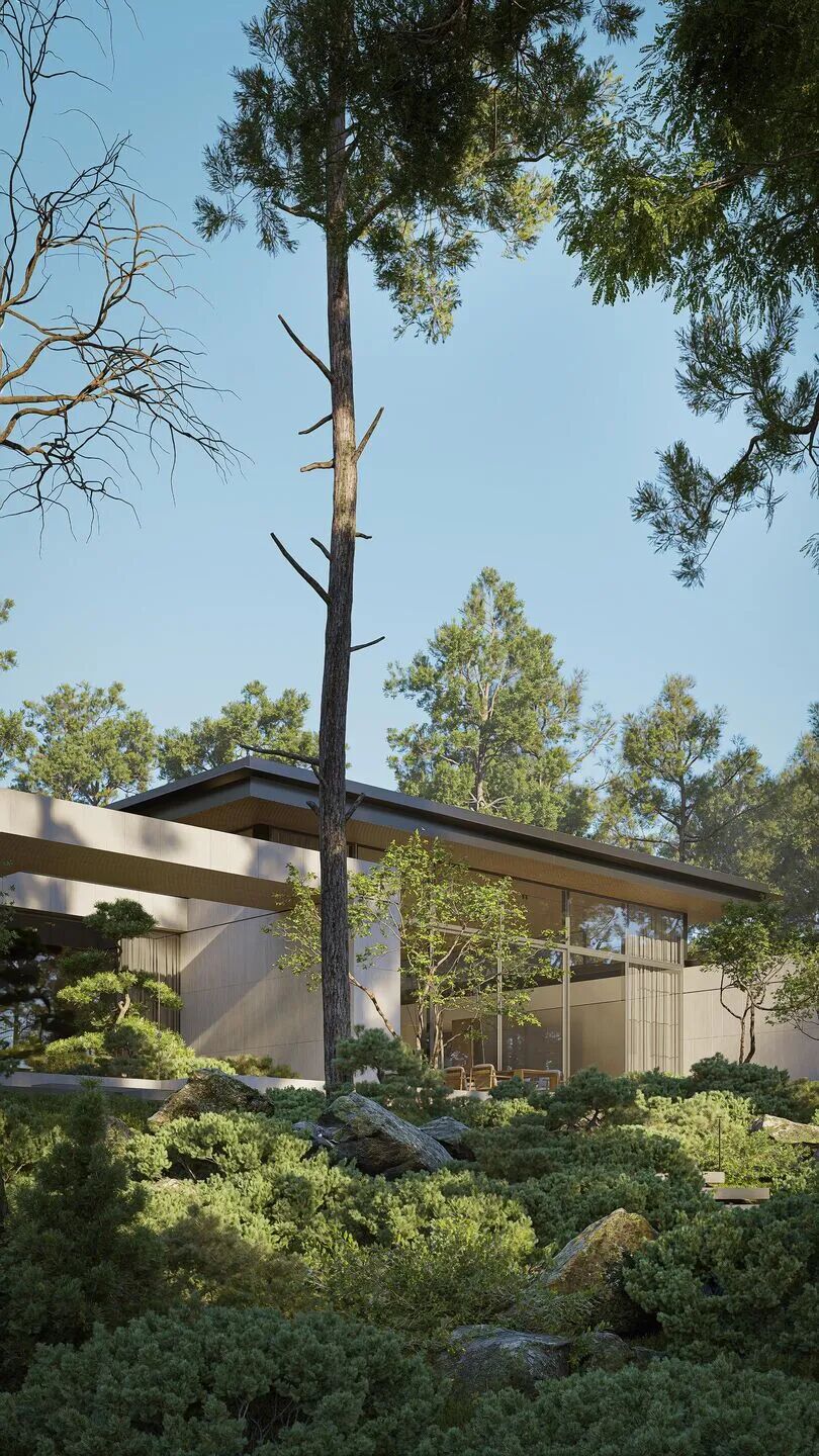 别墅庭院丨乌克兰基辅丨Bezmirno Architects-11