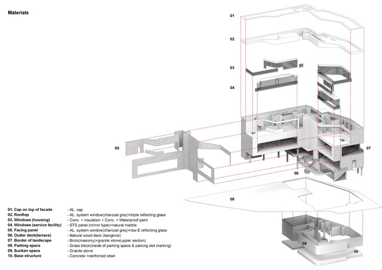 韩国 Waving Stone 餐厅· 融入自然的建筑设计-31