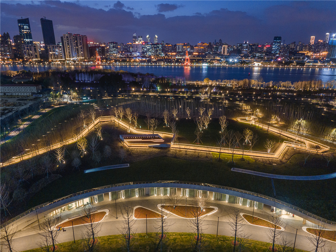 境誉|点亮“优异之光”！上海世博文化公园景观照明荣膺2025年第十届亚洲照明设计奖-173