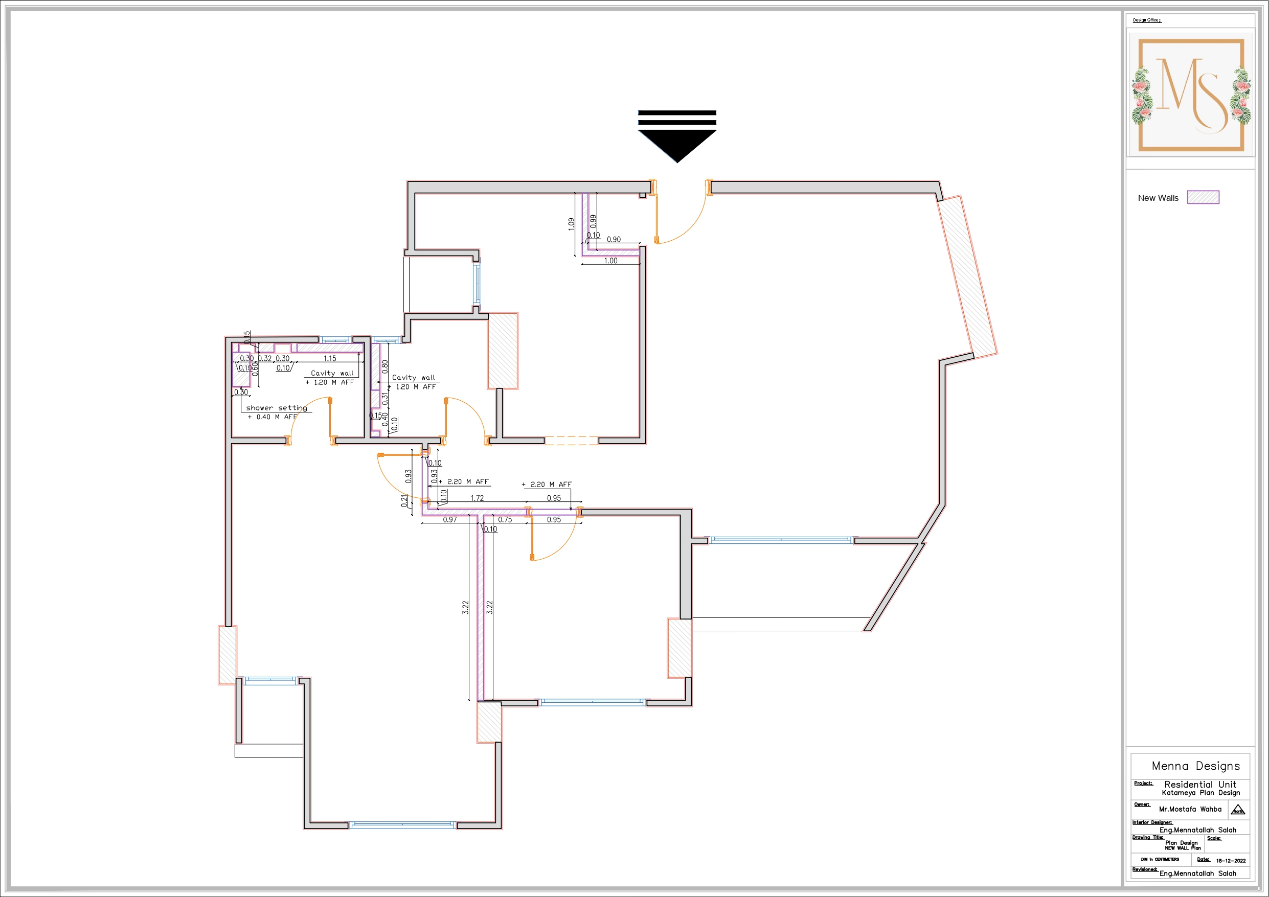 WORKING DRAWING OF APARTMENT (part1)-1
