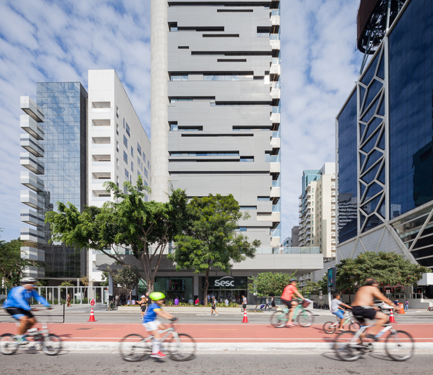 巴西圣保罗 Sesc Avenida Paulista 建筑综合体·公共空间与城市生活的融合-45