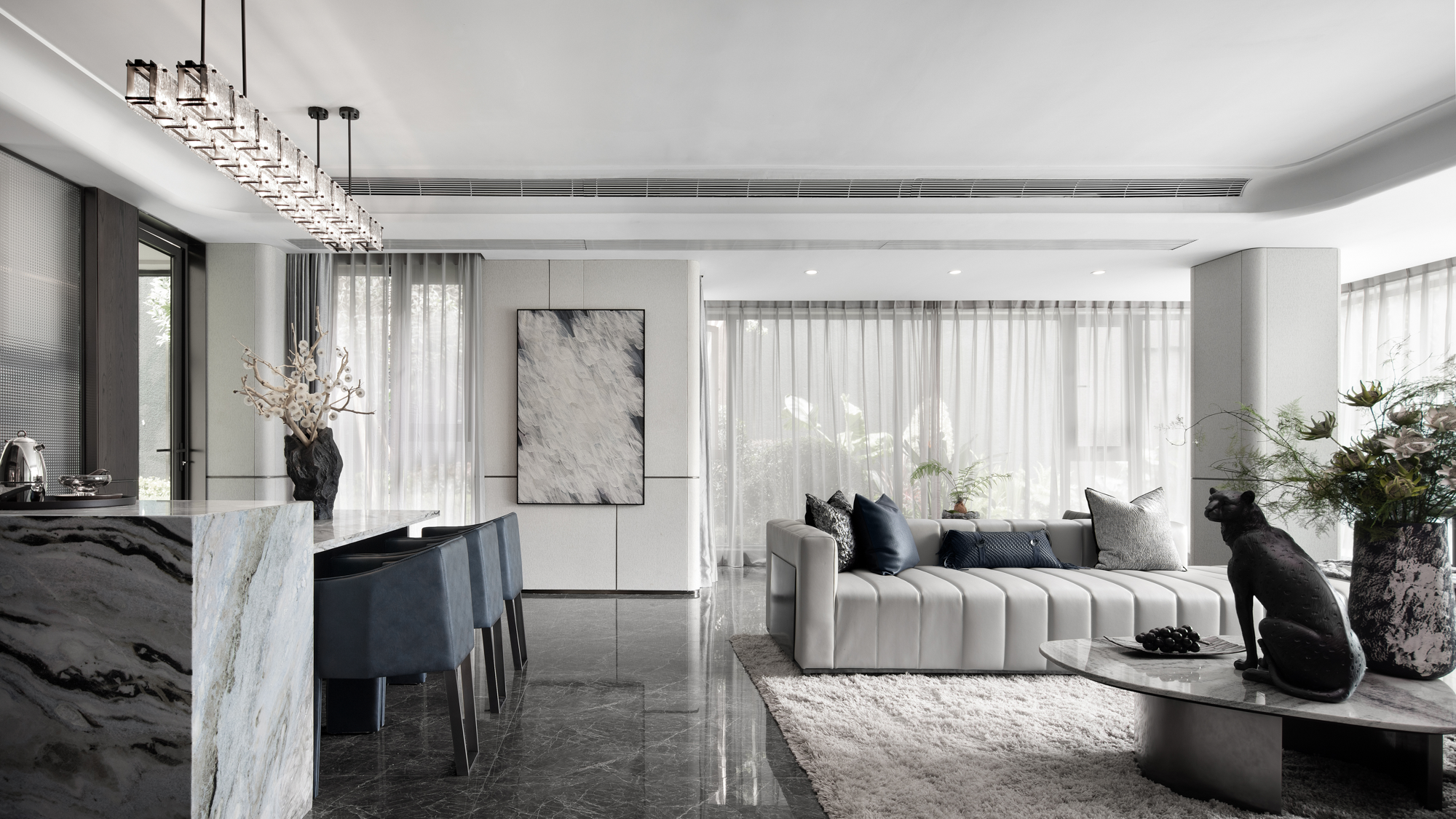 龙湖成都怡心湖御湖境 197 户型丨中国成都丨北京靳朝晖设计有限公司-17