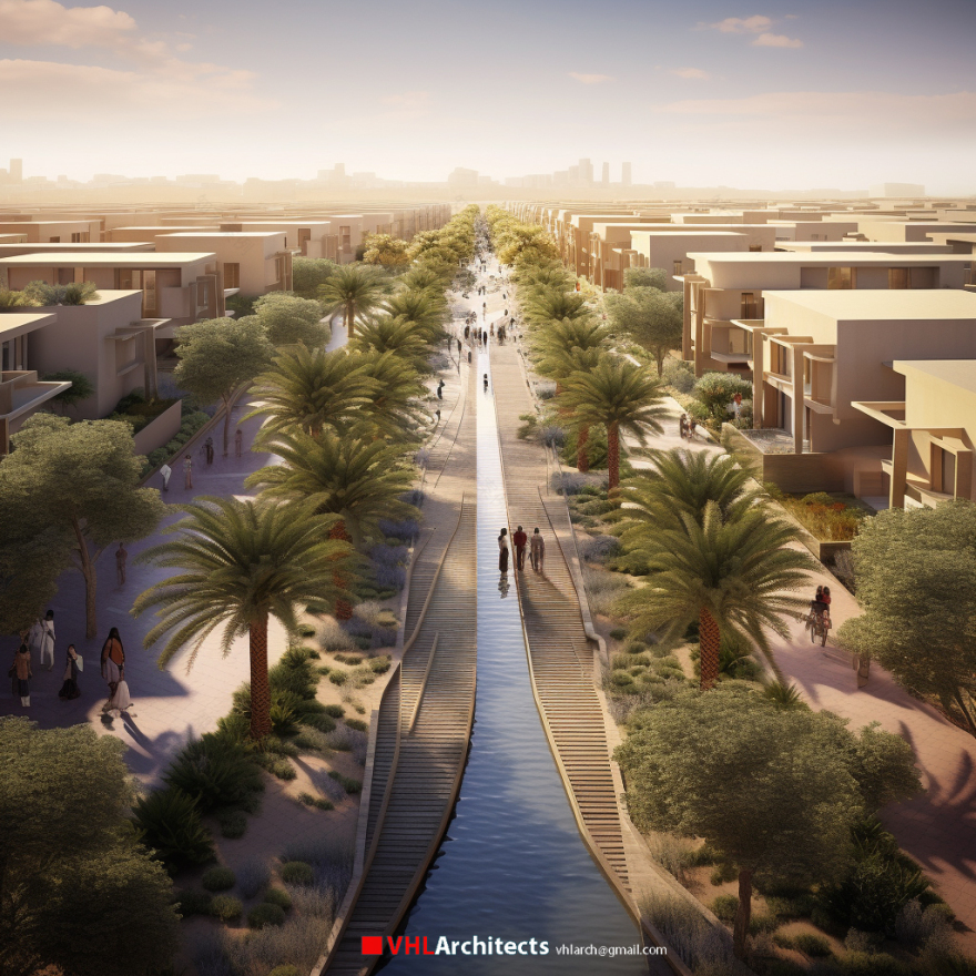 Metaverse smart city in southern Kuwait-9