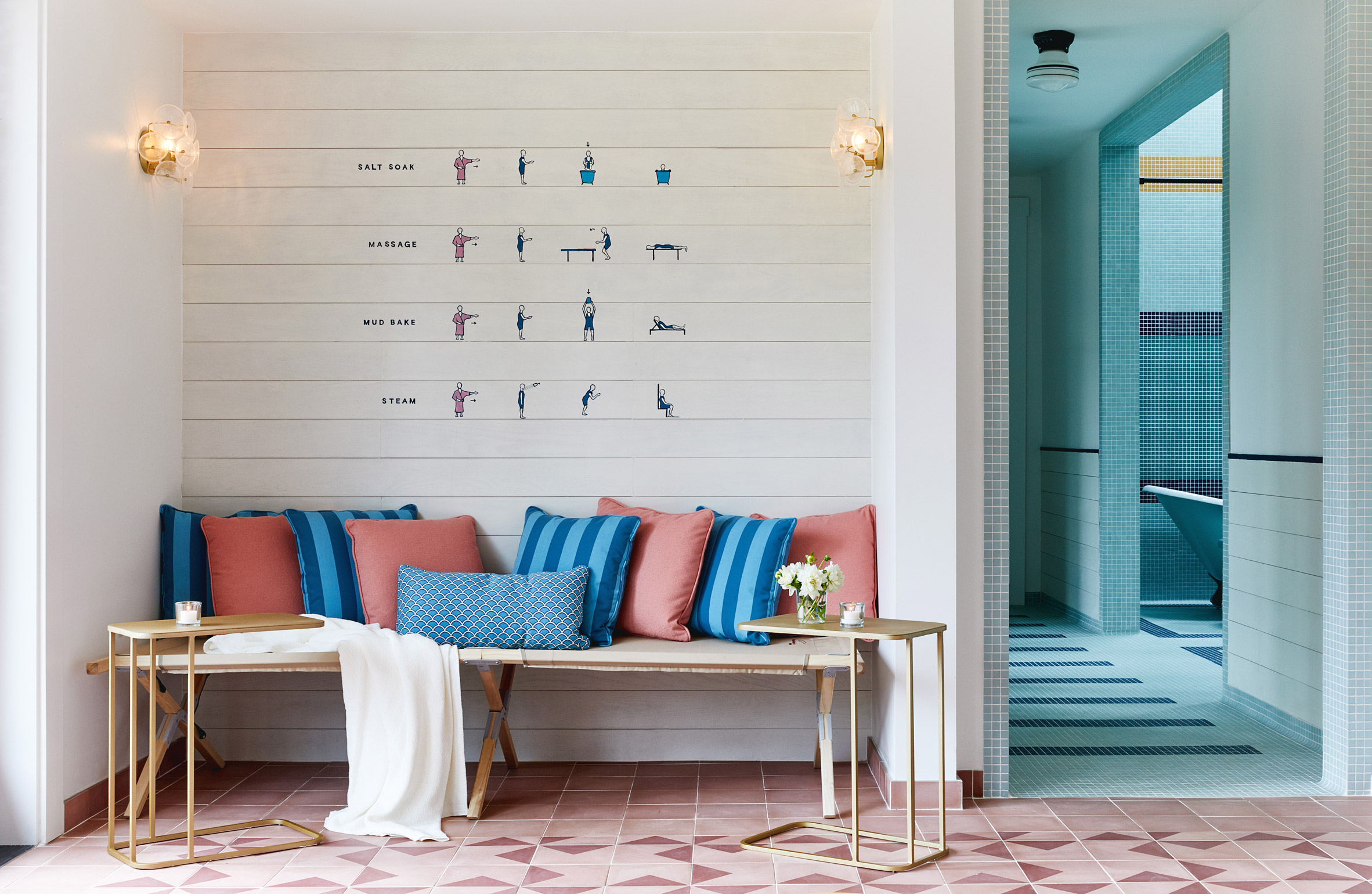 AvroKO's interiors for Calistoga Motor Lodge and Spa look like "a fictitious Wes Anderson film"-4