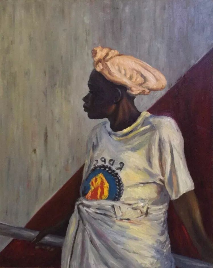 黄建兵非洲油画作品赏析 | 原始与现代的碰撞-48