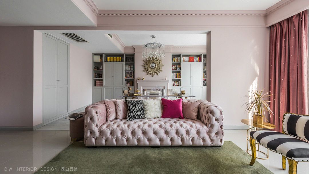 锦居 | 浪漫优雅的现代美式空间-14