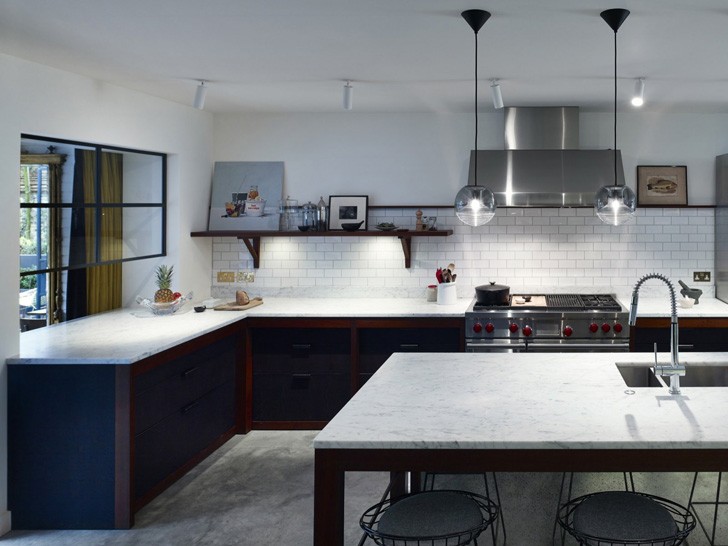 伦敦时尚联排别墅，传统与现代的完美融合-14