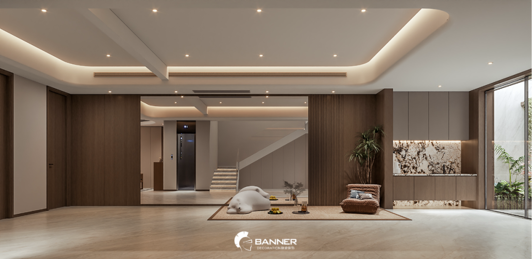 425㎡现代轻奢之居丨杨磊-48