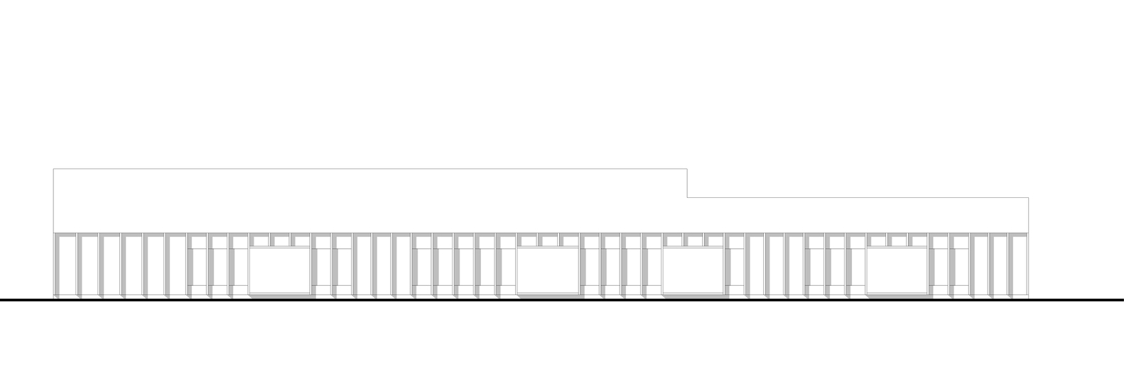 法国诺曼底小村庄的木结构学校建筑设计-49