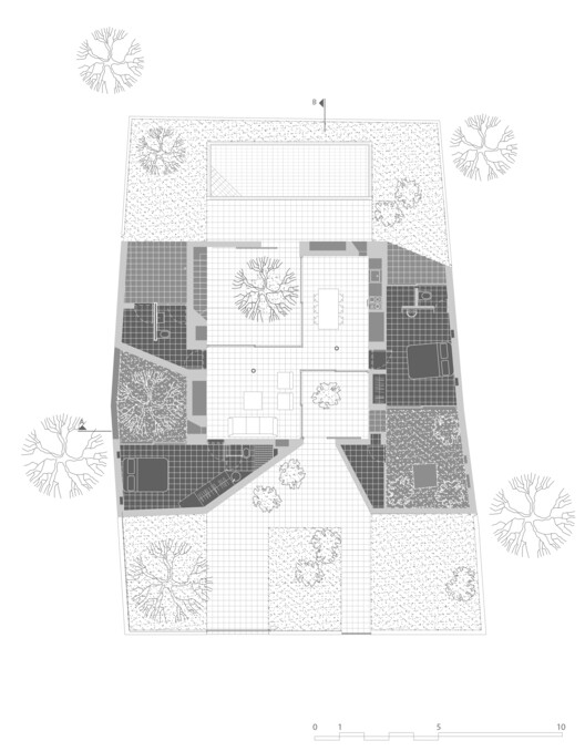 希腊 Salamis Summer House 内向型海岛度假住宅设计丨AREA,Architecture Research Athens-22