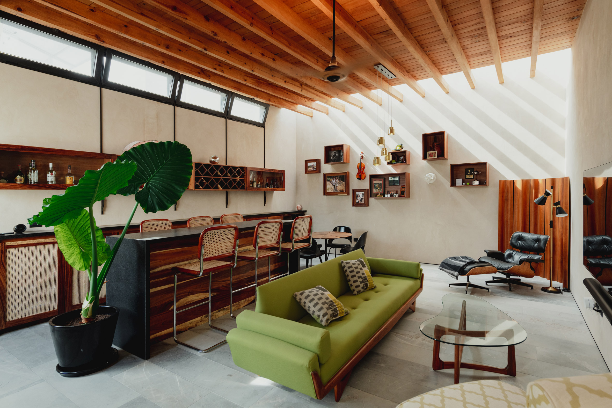 墨西哥 Evelop Arquitectura 打造绿意盎然的"花园之宅"-12