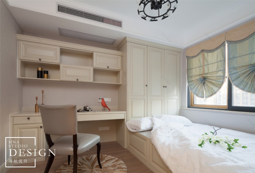 常州·典雅花园 120㎡现代美式住宅-18