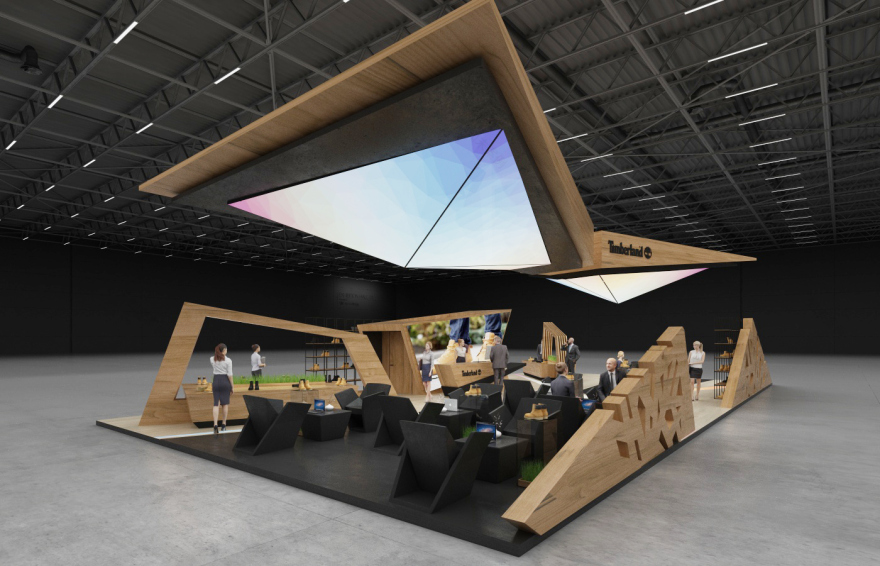 洛杉矶 Timberland 展览会的开放空间设计-14