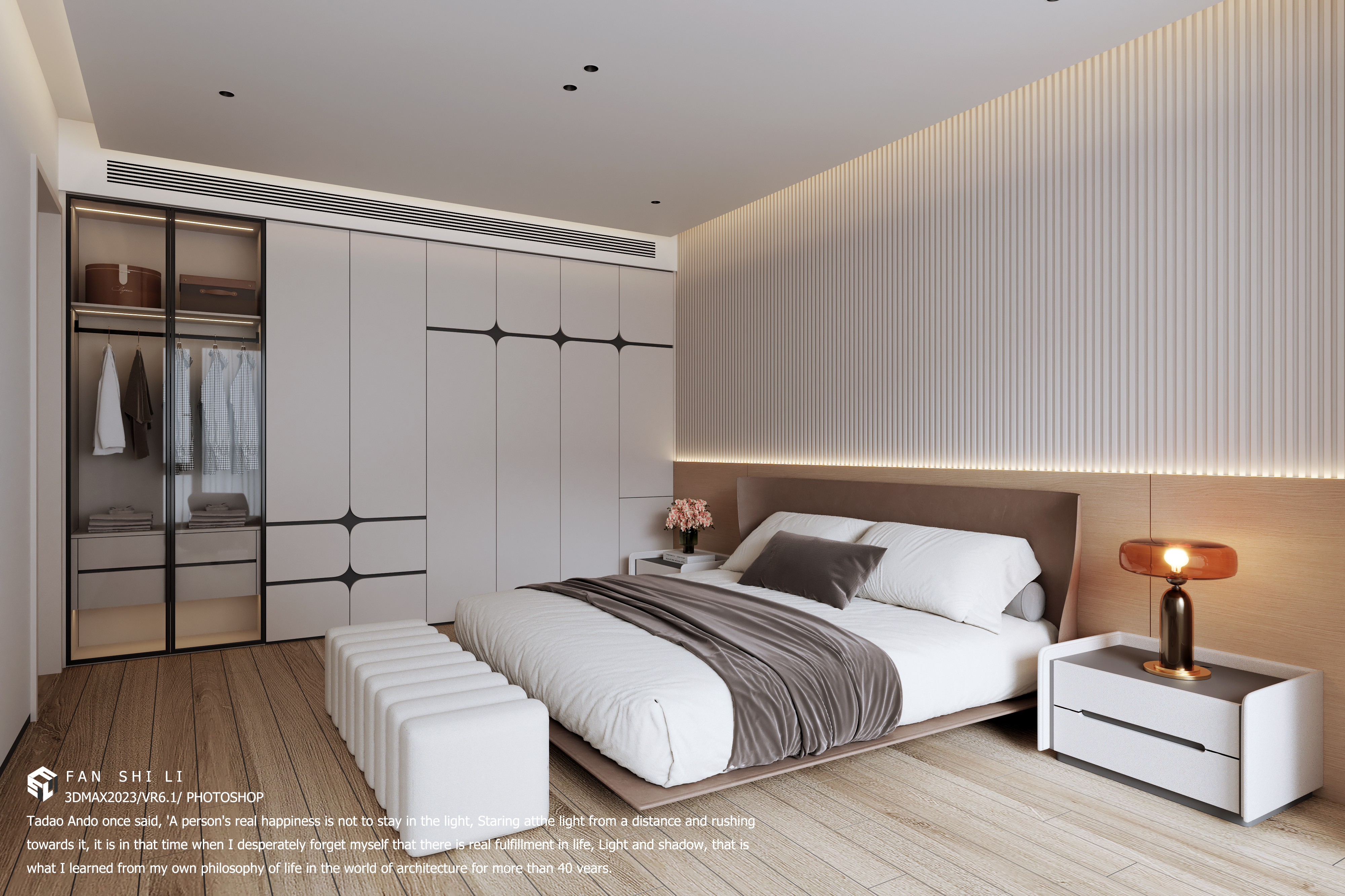 天汇湾别墅卧室方案一-3