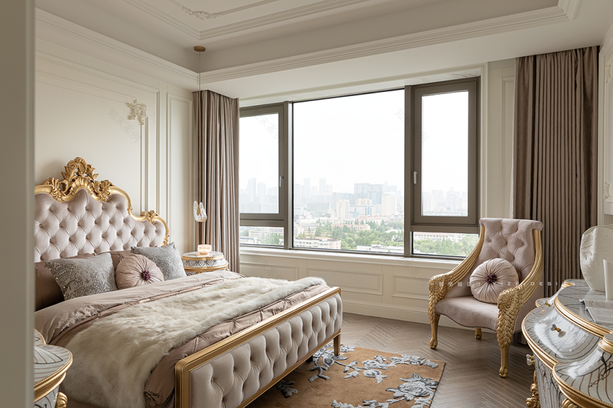 简约法式风格私宅设计丨中国杭州丨赵艺哲设计工作室-41